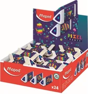 Przybory szkolne - Gumka Pixel Pyramid dsp (24szt) MAPED - miniaturka - grafika 1