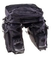 Sakwy rowerowe - Verso, Sakwa 3 komorowa, Orinoko 84208, czarny, 50L - miniaturka - grafika 1