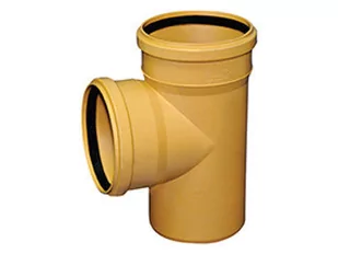 Trójnik PVC 160x160x160/87 kl.N - Łączniki, trójniki, kształtki - miniaturka - grafika 1