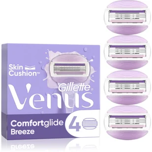 Gillette Venus Breeze wkład do maszynki 4 szt dla kobiet - Maszynki do golenia i wkłady - miniaturka - grafika 1