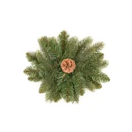 Ozdoby bożonarodzeniowe - Wianek Łezka mała 30 cm zielony - miniaturka - grafika 1