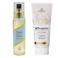 Balsamy i kremy do opalania - 7suns GOLD & GLOW Eliksir Do Opalania Olejek + Krem Do Rąk 75ml - miniaturka - grafika 1