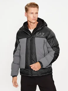 EA7 Emporio Armani Kurtka zimowa 6RPB53 PNEOZ 1200 Czarny Regular Fit - Kurtki męskie - miniaturka - grafika 1