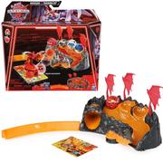 Figurki dla dzieci - Zestaw Bakugan Training Set + Figurka Titanium Dragonoid Dragon Clan Czerwony - miniaturka - grafika 1