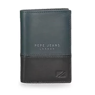 Portfele - Pepe Jeans Kingdom pionowy portfel z portfelem, unikalny, Niebieski, única, Portfel pionowy z portmonetką - miniaturka - grafika 1