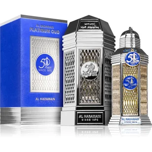 Al Haramain Platinum Oud 50 years woda perfumowana unisex 100 ml - Wody i perfumy unisex - miniaturka - grafika 1