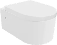 Miski WC - Mexen Sofia miska wc z deską wolnoopadającą twarda, biała - 30798000 - miniaturka - grafika 1