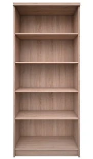 Wysoki otwarty regał z półkami dąb sonoma M1-W79 - Półki do salonu - miniaturka - grafika 1
