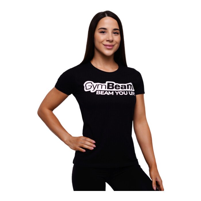 Koszulka damska GymBeam Women‘s Beam T-shirt Black M