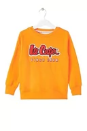 Bluzy dla chłopców - Lee Cooper Glc25304 B RDC Kids S2 chłopięca Bluza z kapturem, pomarańczowy, 10 lat - miniaturka - grafika 1