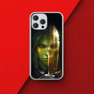 Etui Gamora 002 Marvel Nadruk pełny Zielony Producent: Xiaomi, Model: REDMI 10C - Etui i futerały do telefonów - miniaturka - grafika 1