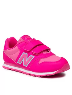 Buty dla dziewczynek - New Balance Sneakersy PV500WNP Różowy - grafika 1