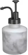 Mydelniczki i dozowniki mydła - Kleine Wolke Dozownik do mydła Marmor Anthracite - miniaturka - grafika 1