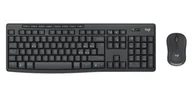 Zestawy myszka + klawiatura - Logitech 920-012069 klawiatura Dołączona myszka Biuro RF Wireless + Bluetooth QWERTY Włoski Grafitowy 920-012069 - miniaturka - grafika 1