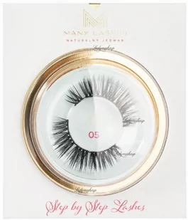 Many Beauty MANY BEAUTY - MANY LASHES - Step By Step Lashes - Zestaw 10 mini pasków rzęs - 05 - Sztuczne rzęsy i akcesoria - miniaturka - grafika 1
