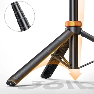 TECH-PROTECT L03S WIRELESS SELFIE STICK TRIPOD BLACK - Selfie stick - miniaturka - grafika 5