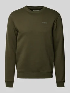 Bluza z prążkowanymi wykończeniami model ‘Downton’ - Koszulki męskie - miniaturka - grafika 1