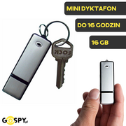 Podsłuchy - Dyktafon pendrive B-200 16GB - miniaturka - grafika 1