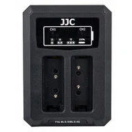 Ładowarki do aparatów dedykowane - Olympus Ładowarka do aparatu JJC Podwójna Ładowarka Usb Do Bls-1 Bls-5 Bls-50 SB4789 - miniaturka - grafika 1