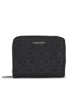 Portfele - Calvin Klein Mały Portfel Damski Ck Must Md Z/A Wallet_Epi Mono K60K611932 Czarny - miniaturka - grafika 1