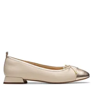 Baleriny - Baleriny Clarks Ubree15 Poppy 26181326 Beżowy - miniaturka - grafika 1
