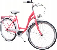 Rowery - NEEXT Damski Rower Miejski GRACJA 26 Shimano 3 biegi Holenderka - miniaturka - grafika 1
