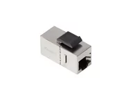 Kable miedziane - LANBERG Łącznik keystone gniazdo RJ45->RJ45 FTP KAT5E złączka sieciowa KSF5-3000 - miniaturka - grafika 1