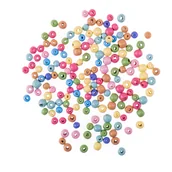 Scrapbooking - Drewniane Koraliki Kulki 8&Amp;10 Mm Tęczowe 40G Grko-116 Dalprint - miniaturka - grafika 1