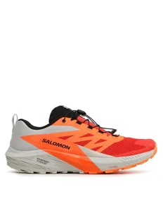 Salomon Buty Sense Ride 5 L47046200 Pomarańczowy - Buty sportowe męskie - miniaturka - grafika 1