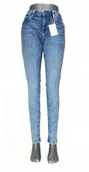 Spodnie damskie - Jeansy Pepe Jeans Regent PL200398WZ32-000 wyszczup. rurki wys. stan W28/L32 - miniaturka - grafika 1