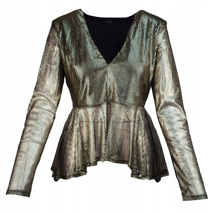 Bluzka Damska Złota Połysk Rozmiar M *Guess*