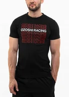 Koszulki męskie - Ozoshi koszulka męska t-shirt bluzka sportowa wygodna bawełna roz. M - miniaturka - grafika 1