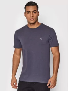 Koszulki męskie - GUESS T-Shirt U94M09 K6YW1 Szary Regular Fit - grafika 1