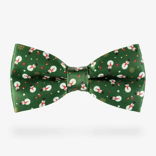 Mucha zimowa BAŁWANKI - Krawaty i muchy męskie - miniaturka - grafika 1