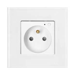 Gniazdo pojedyncze WiFi Tuya Biały ORNO - Inne akcesoria elektryczne - miniaturka - grafika 1