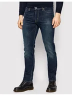 Spodnie męskie - Levi's® Jeansy 511™ 04511-1390 Granatowy Slim Fit - miniaturka - grafika 1