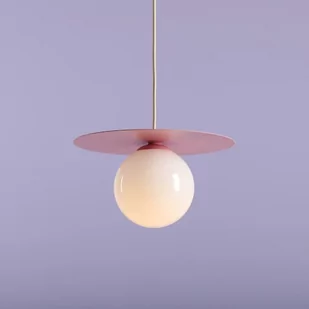 Loop Baby Pink S lampa wisząca 1xE14 - Lampy sufitowe - miniaturka - grafika 1