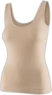 Koszulki i topy damskie - TA1059W Koszulka damska bez rękawów COMFORT MERINO beżowy XL - miniaturka - grafika 1