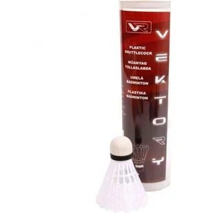 Lotki: białe do badmintona - 6 sztuk. - Badminton - miniaturka - grafika 1