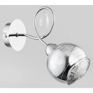 Lampy ścienne - Alfa Holger 24630.00 kinkiet lampa ścienna 1x40W E14 srebrny - miniaturka - grafika 1
