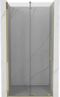 Ścianki i drzwi prysznicowe - Mexen Velar drzwi prysznicowe rozsuwane 110 cm, transparent, złote - 871-110-000-01-50 - miniaturka - grafika 1