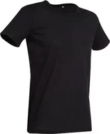 Koszulki męskie - Koszulka męska Stedman ST9000 Crew Neck Ben - Kolor: Black Opal - Rozmiar: XL - miniaturka - grafika 1
