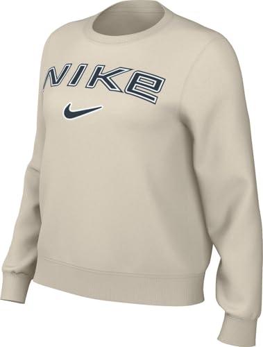 Nike Damski top z logo w NSW Phnx FLC Std Logo Crew