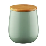 Pojemniki łazienkowe - Pojemnik na płatki kosmetyczne BEVERLY miętowy - miniaturka - grafika 1