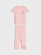 Piżamy dla dziewczynek - Sinsay - Piżama - różowy - miniaturka - grafika 1