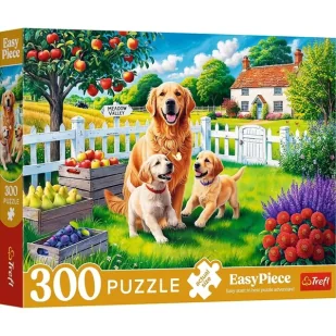 Puzzle 300 EasyPiece - Pieski na wsi TREFL - Puzzle - miniaturka - grafika 1