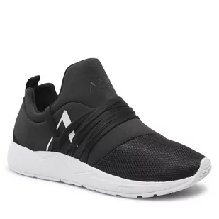 ARKK COPENHAGEN Sneakersy Raven Mesh Pet S-E15 CO1429-0099-W Black/White - Sneakersy damskie - miniaturka - grafika 1