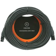 Kable - Kabel NOVOX XLR męski - XLR żeński 20 m - miniaturka - grafika 1