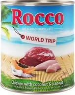 Mokra karma dla psów - Rocco Podróże "Jamajka" 6 x 800 g Kurczak z kokosem i papają - miniaturka - grafika 1
