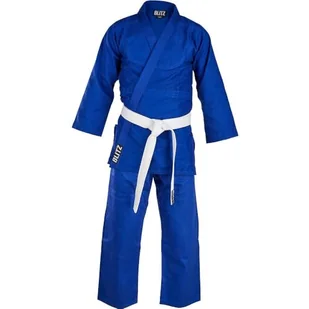 Blitz Uniseks Student Judo Suit, niebieski, 0000/100 cm - Kimona, stroje i obuwie - miniaturka - grafika 1